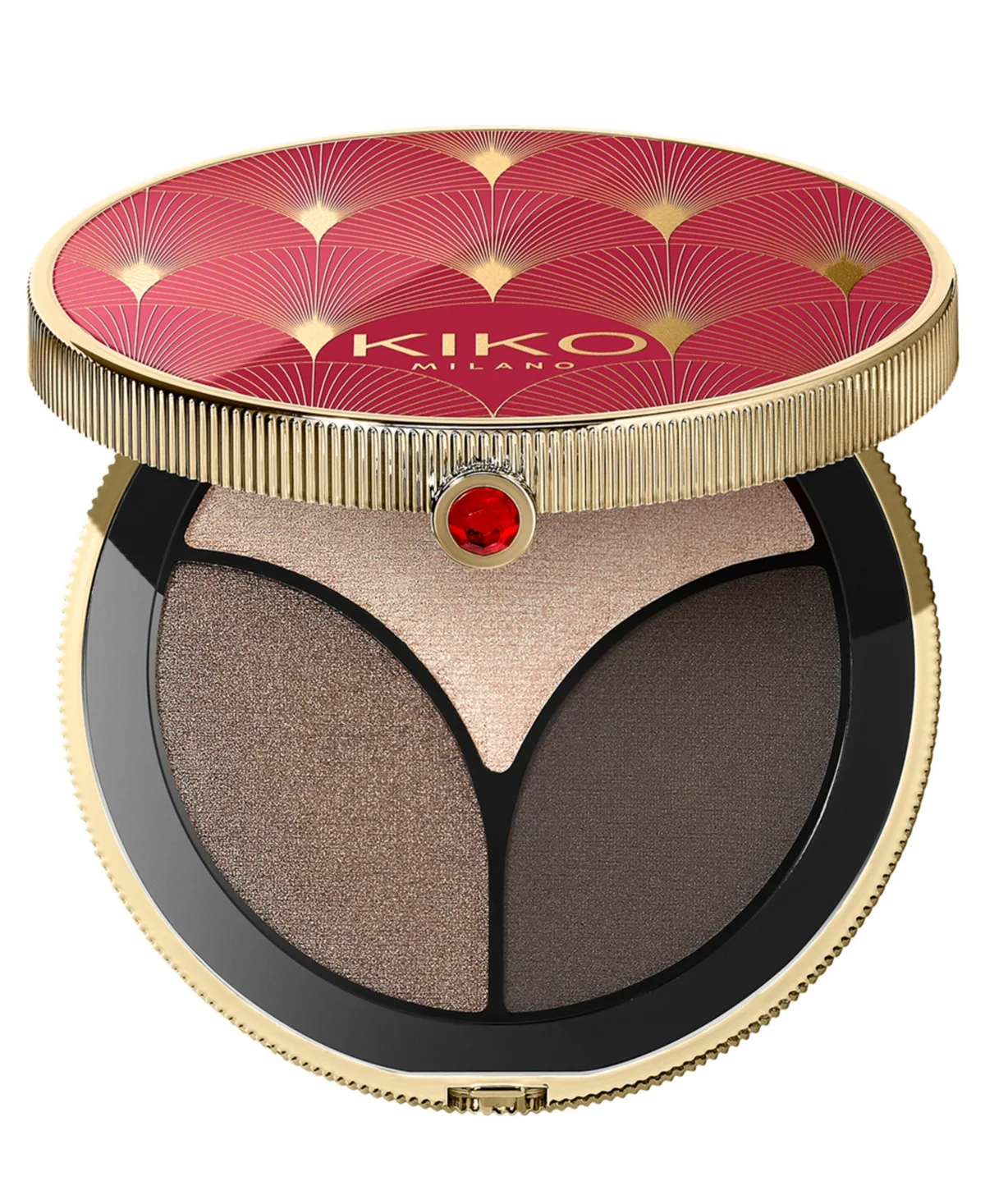 Triple Charm Eyeshadow Palette, 0.12 oz by Kiko Milano