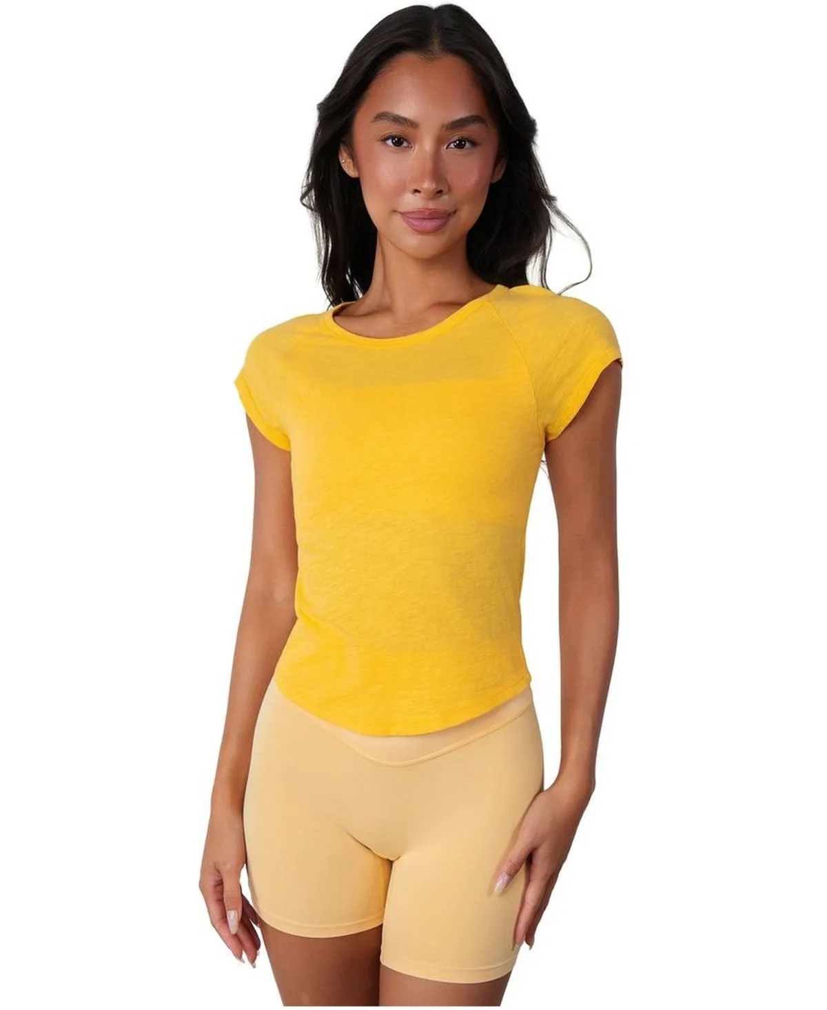 Whisper Cotton-Slub Raglan T-Shirt by Vitality