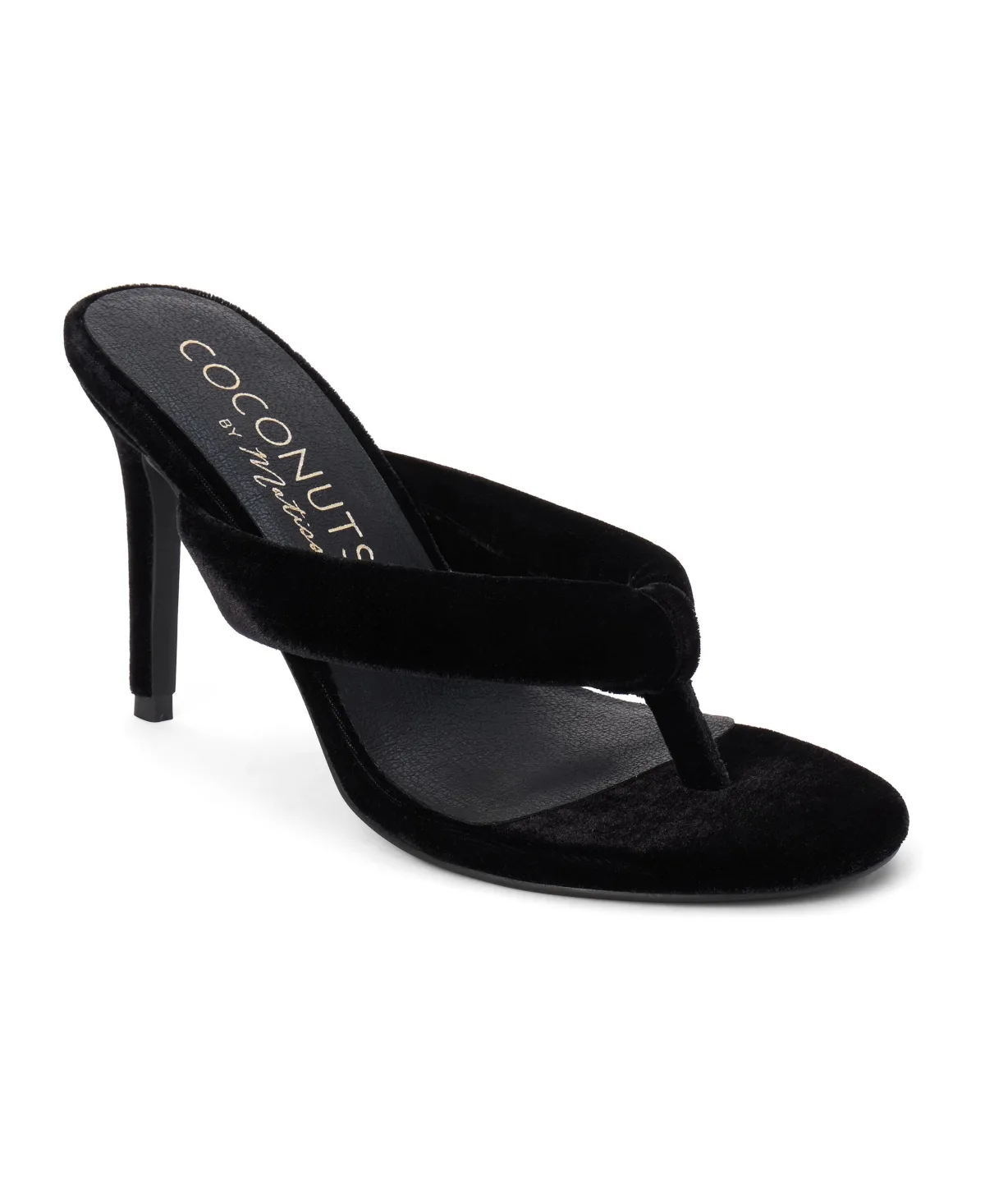 Stiletto Velvet Calvin Sandals by Matisse