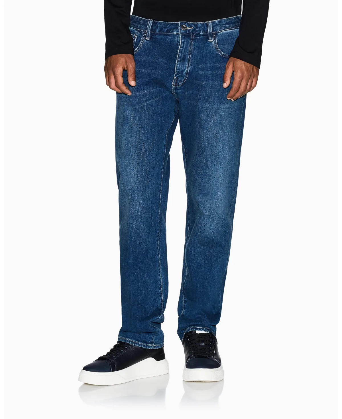 A - x Armani Exchange J16 Straight Stretch Jeans