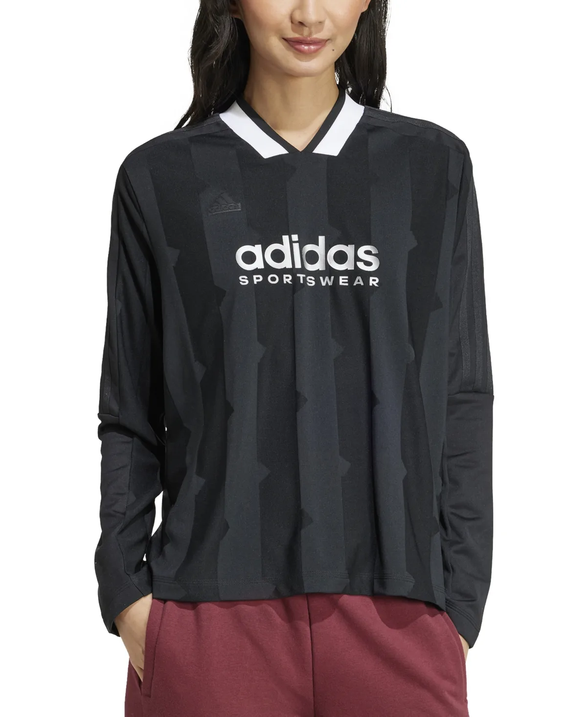 Tiro 3-Stripes Jacquard T-Shirt by adidas