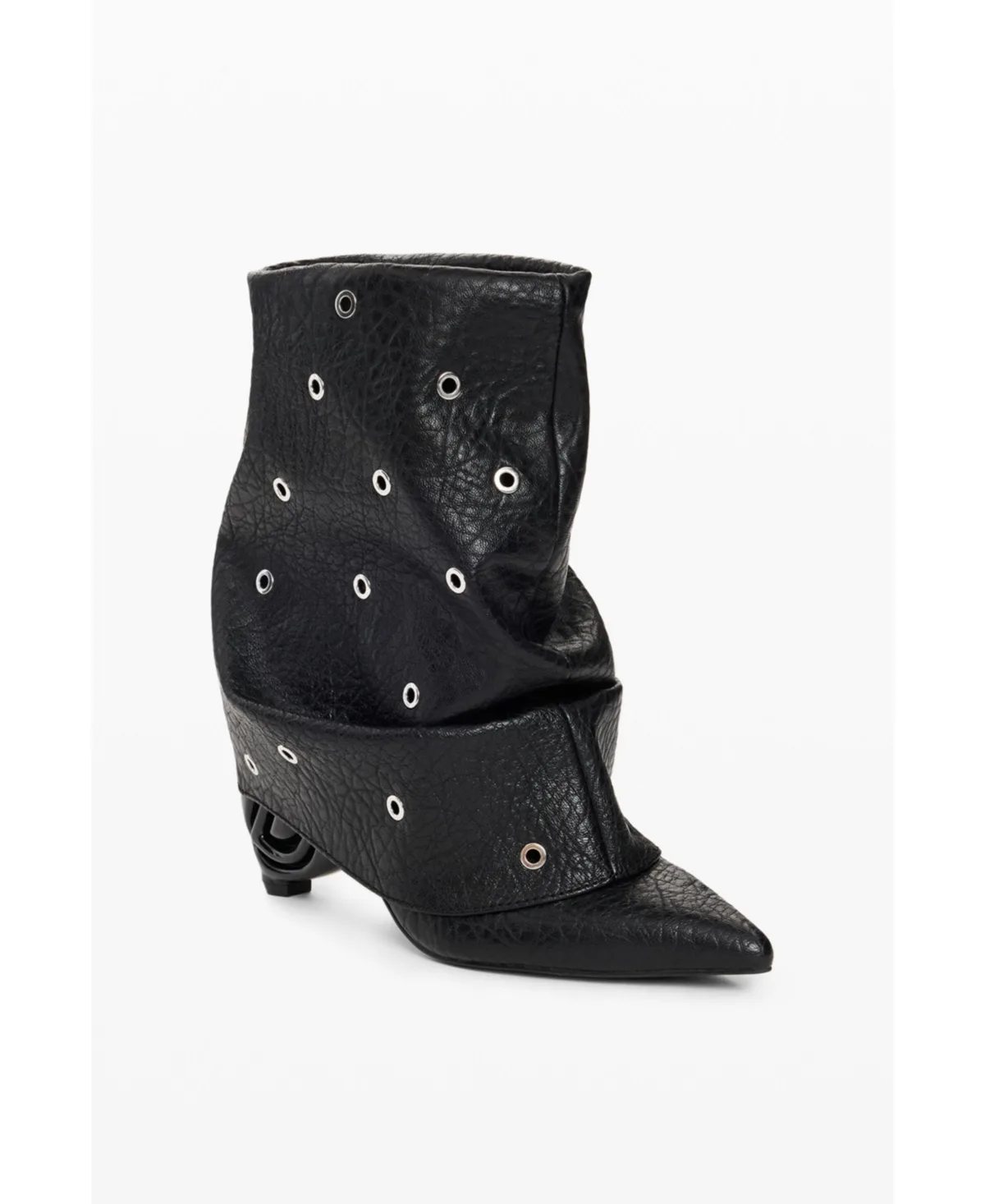 Heeled Boots Leather Effect by Desigual