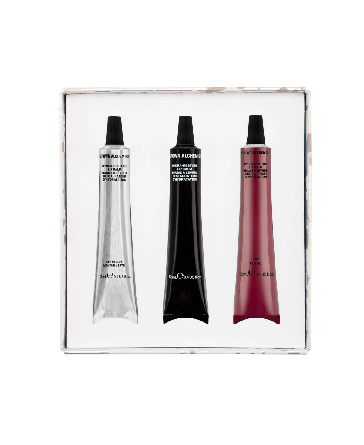 Lip Balm Trio Holiday Gift Kit - Watermelon, Spearmint, Fig by Alchemist