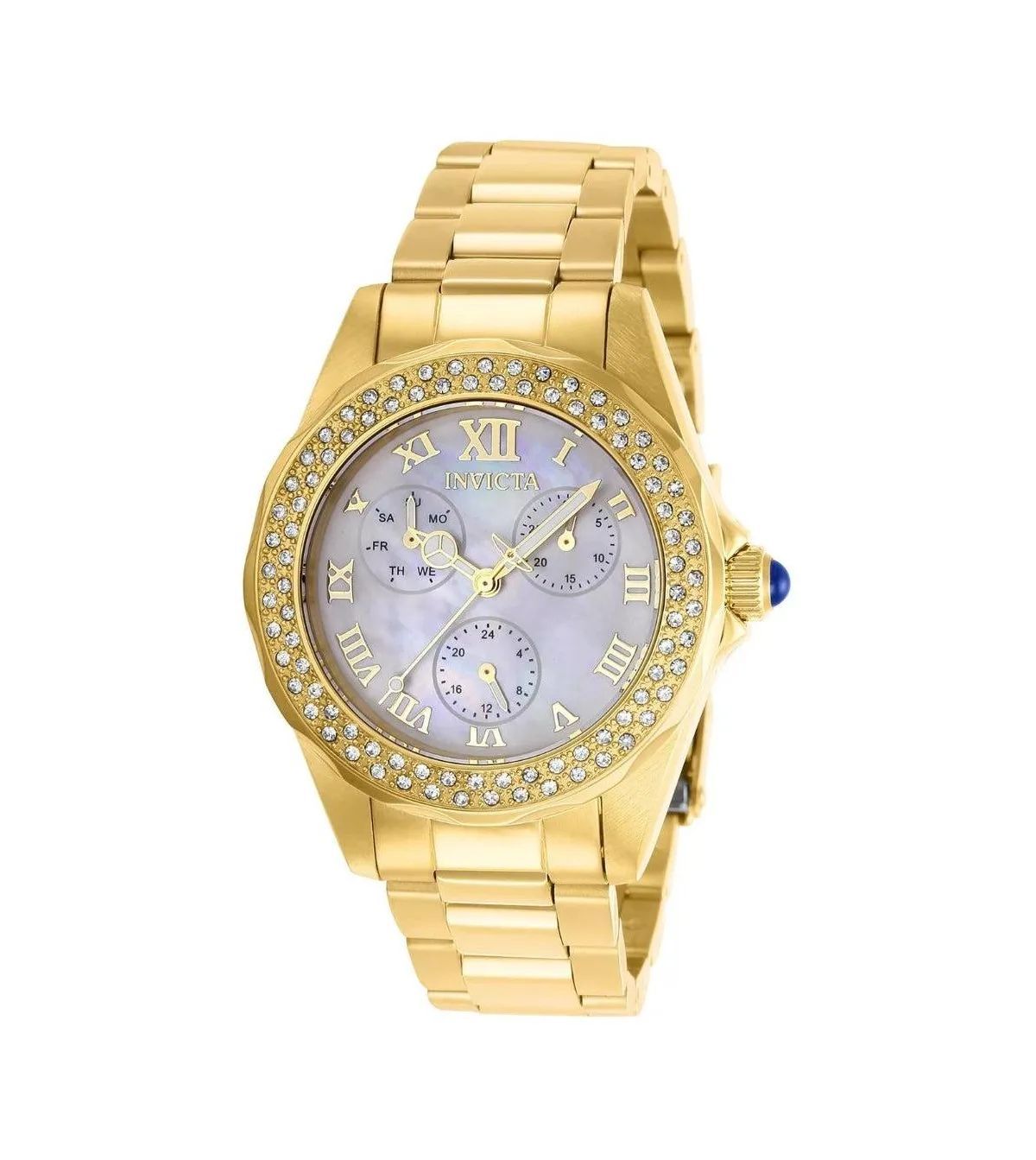 28438 Angel Quartz 3 Hand Dial Watch