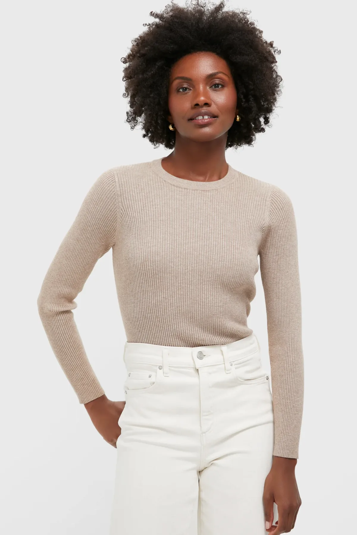 Alden Ribbed Crewneck by Tuckernuck