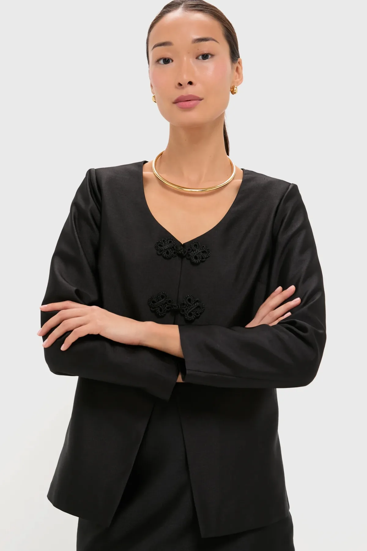 Dupioni Long Sleeve Carrico Jacket by Tuckernuck