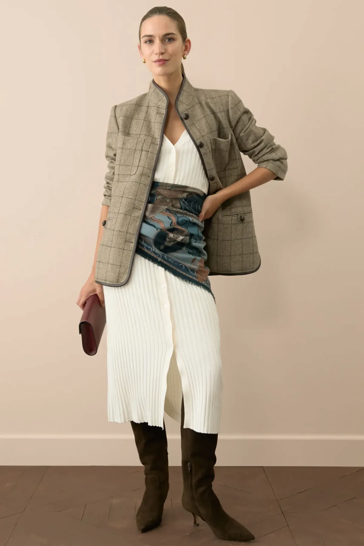 Ivory Callum Sweater Dress by Tuckernuck