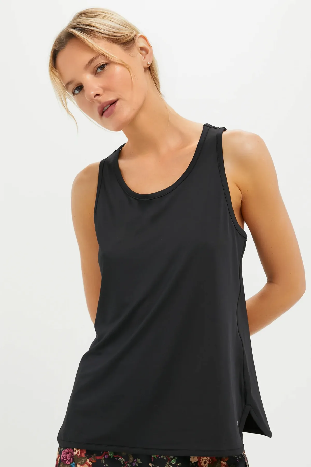 Cane Performance Jersey Ellen Racerback Tank by Tnuck Sport