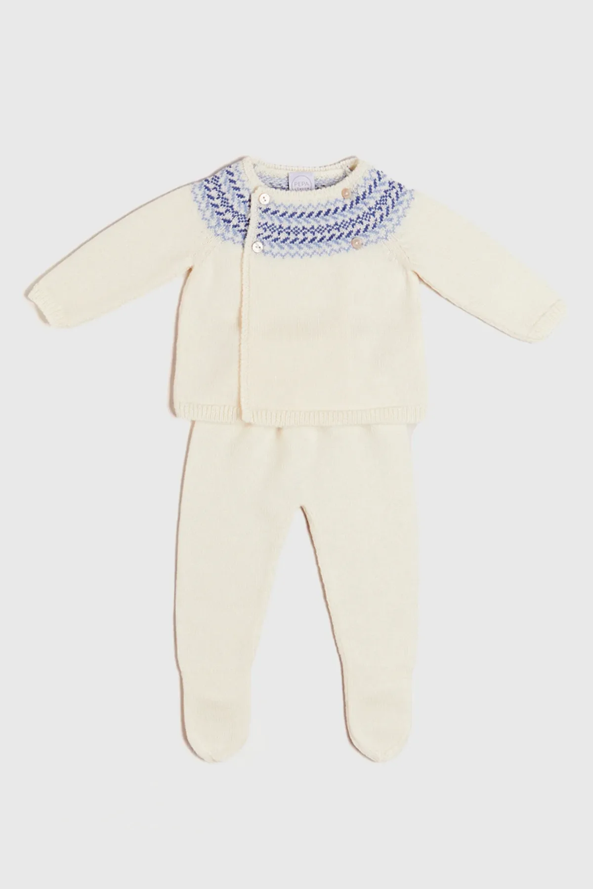 Fair Isle Knitted Set by Pepa London