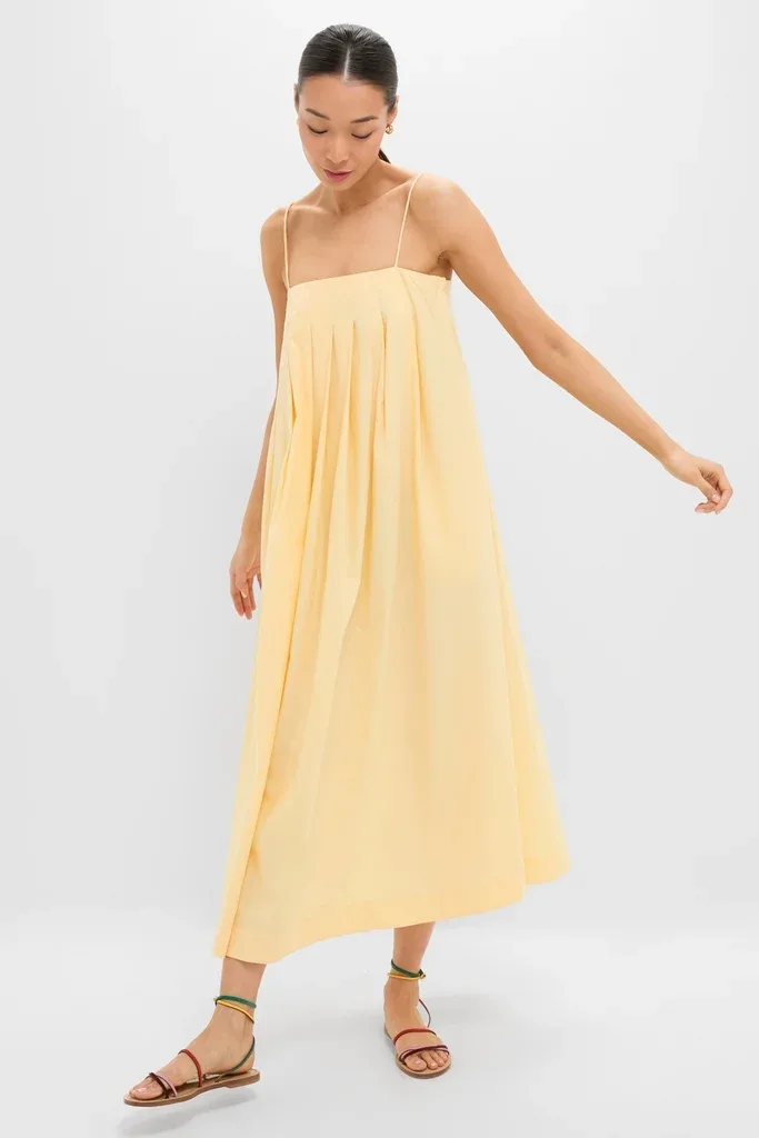 Banana Lopez Midi Dress by FAITHFULL THE BRAND