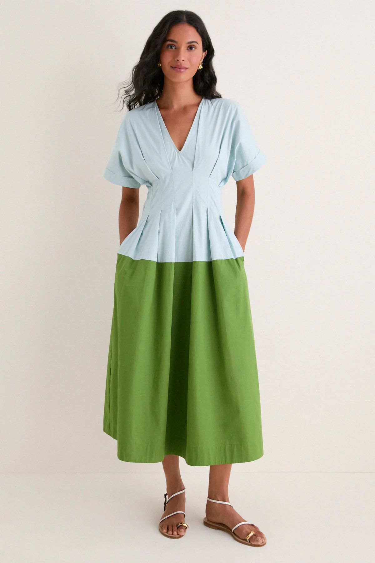 Colorblock Darren Dress by Tuckernuck