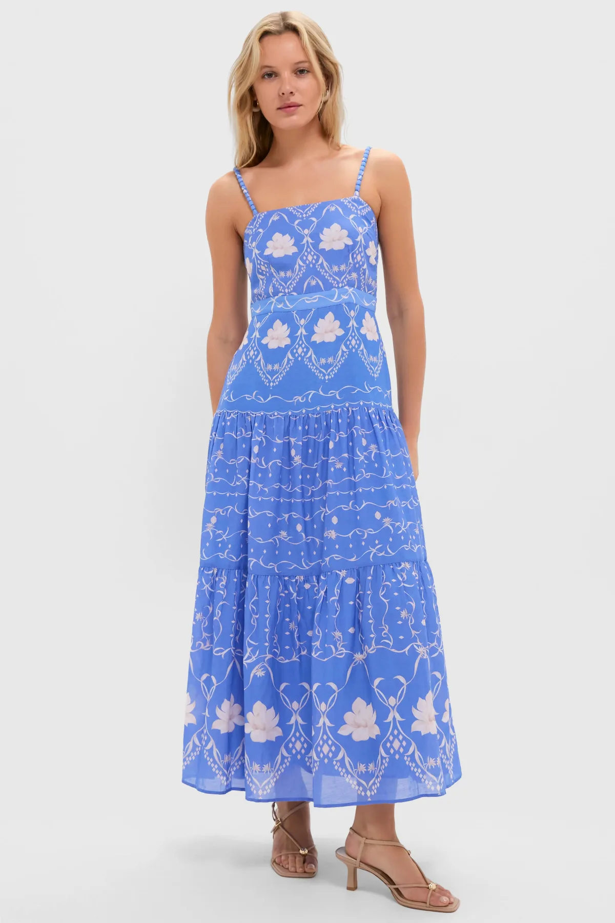 Sea Petal Asher Midi Dress