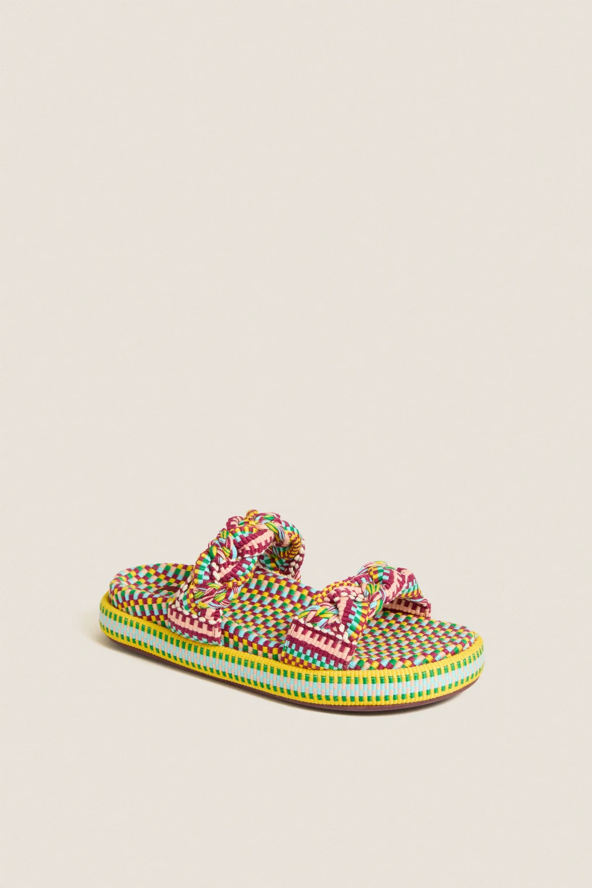 Caribe Daniella Two Band Sandals by Amambaih
