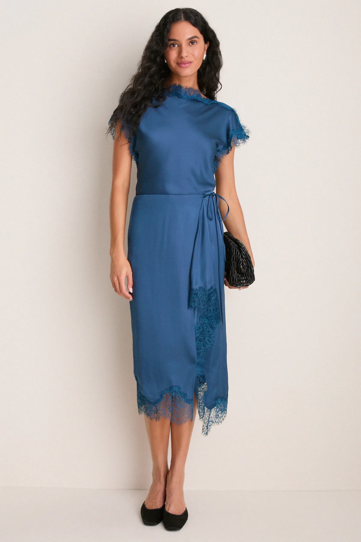 Ash Blue Bree Midi Skirt by A.L.C.