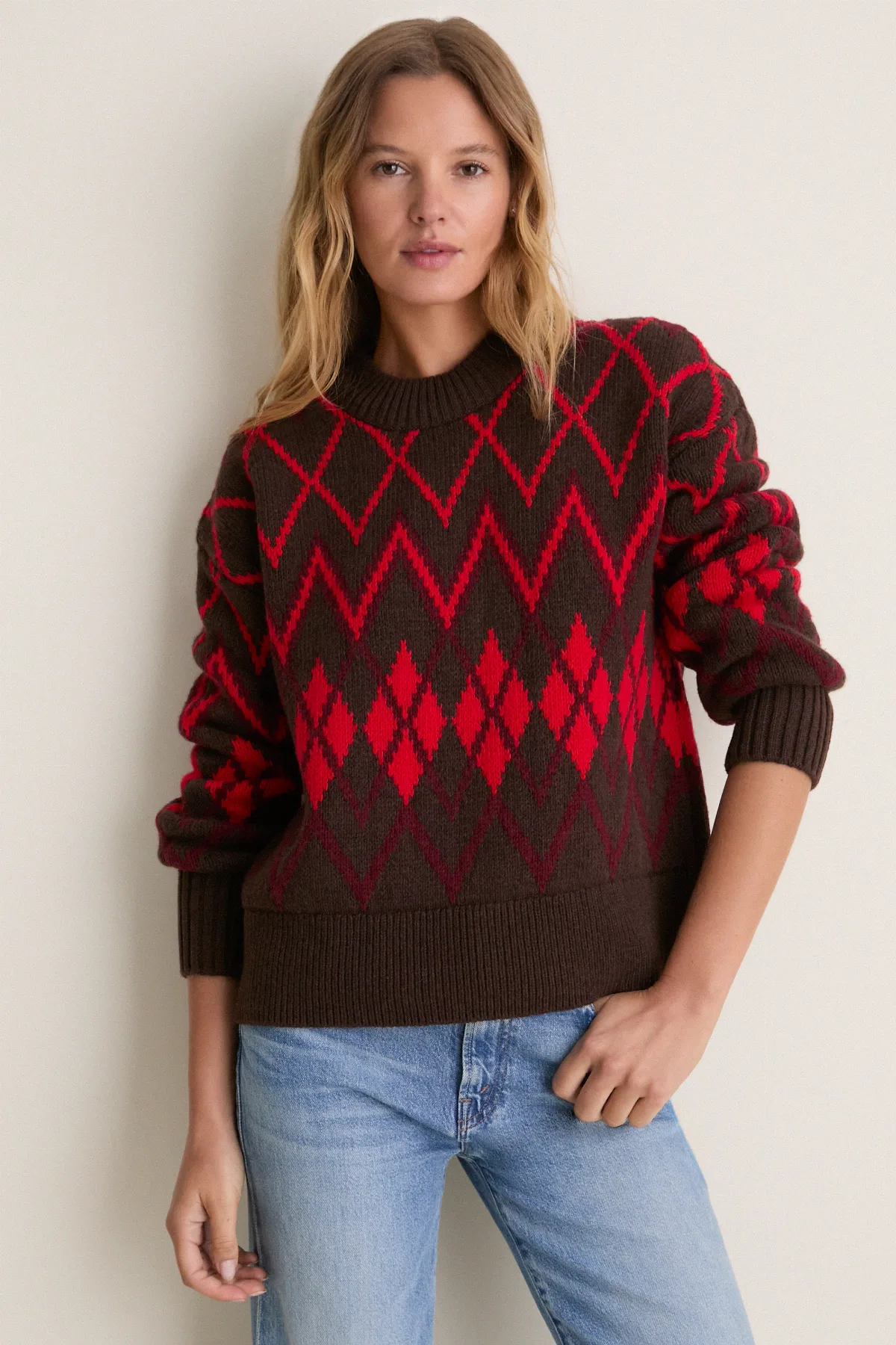 Multi Adina Knitted Jumper by Barbour