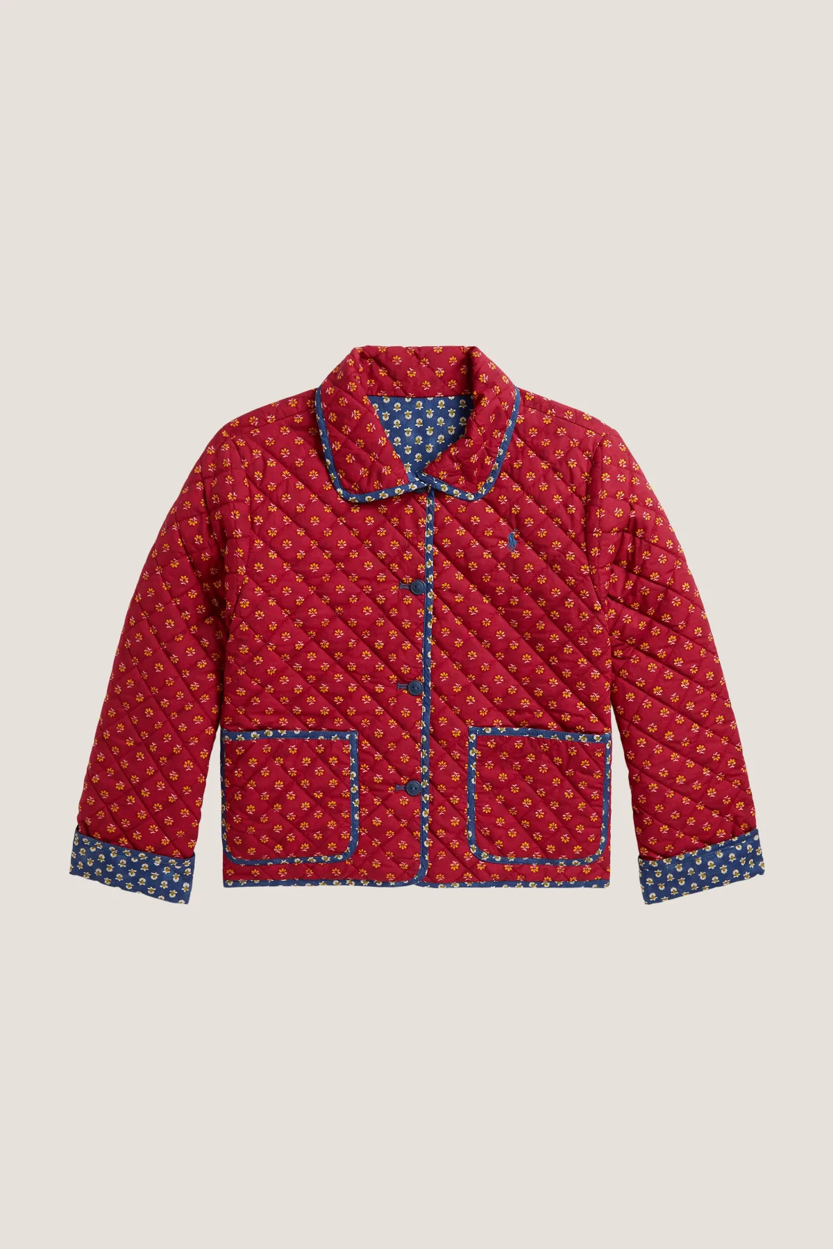 Quilted Poplin Floral Jacket by Polo Ralph Lauren