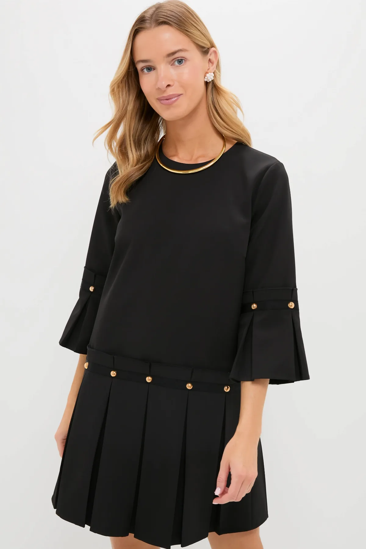Black Kennedy Dress by Tuckernuck