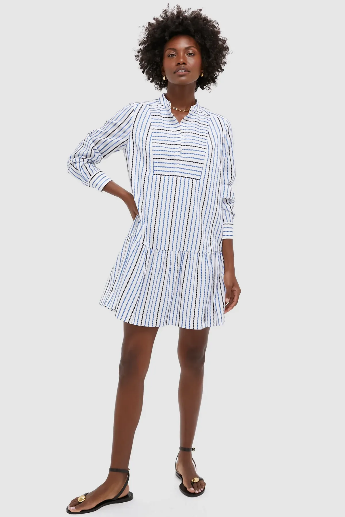 High Tide Jacquard Stripe Rory Dress by Tuckernuck