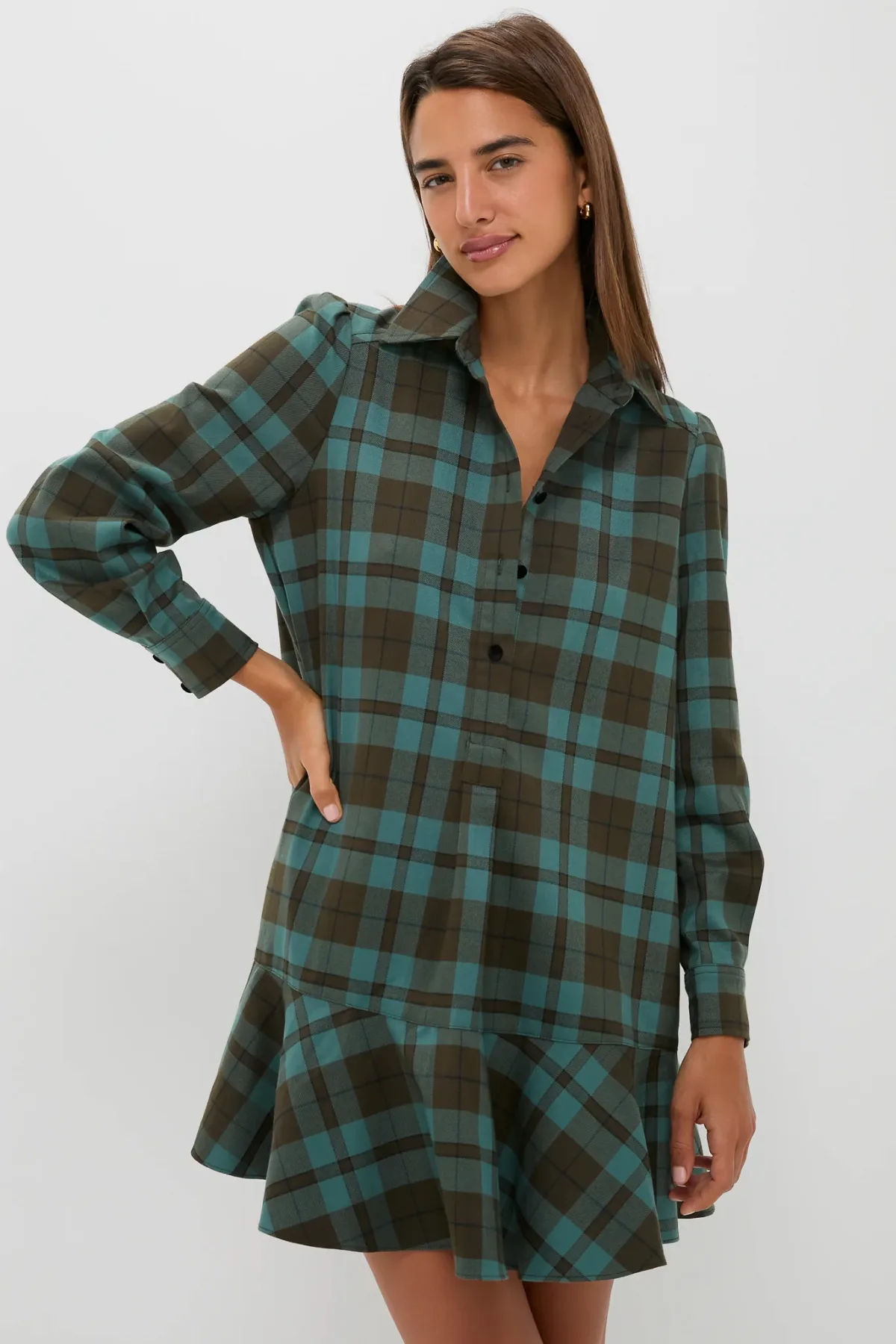 Isle of Skye Plaid Callahan Shirt Dress by Tuckernuck