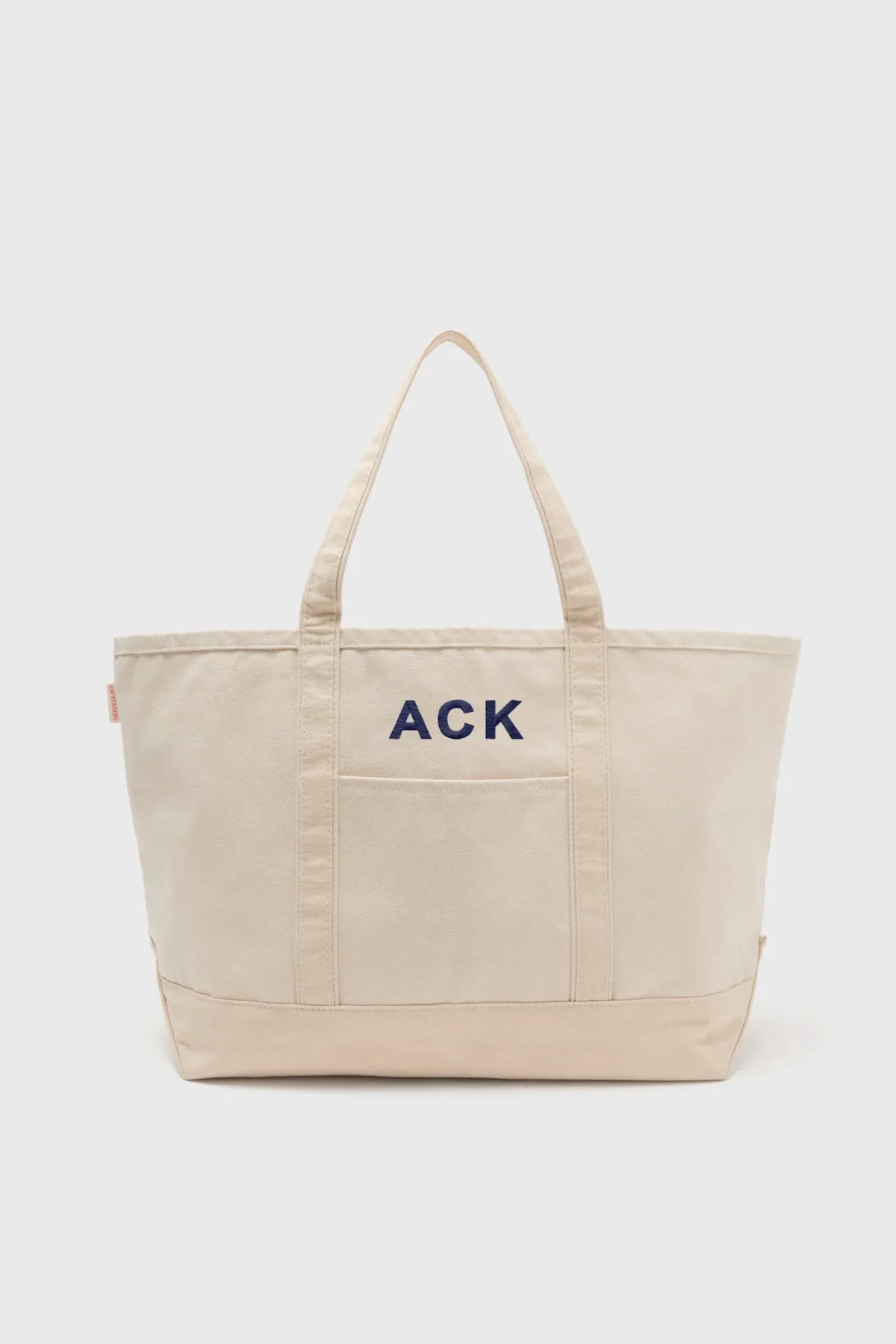 Natural Large Canvas Tote by CB Station