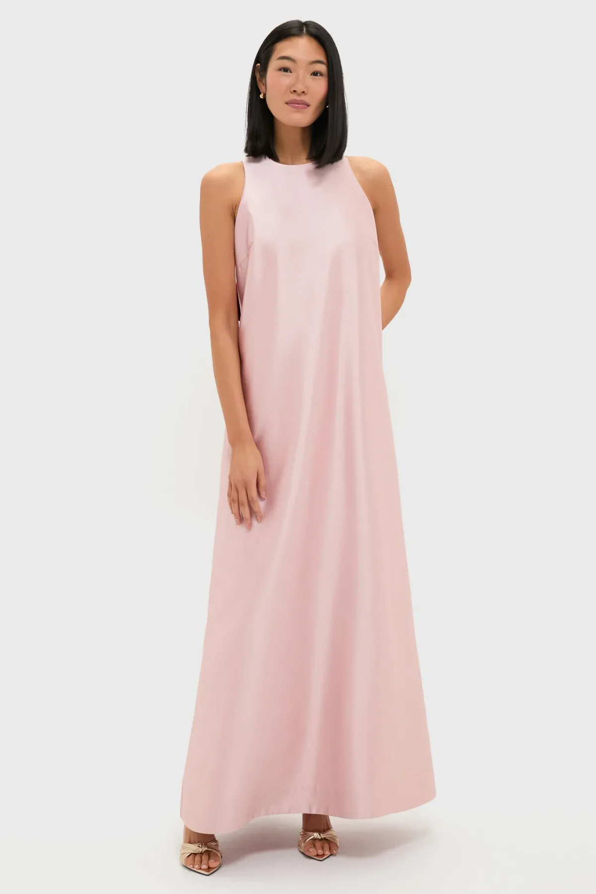 Light Pink Dupioni Portia Gown by Tuckernuck