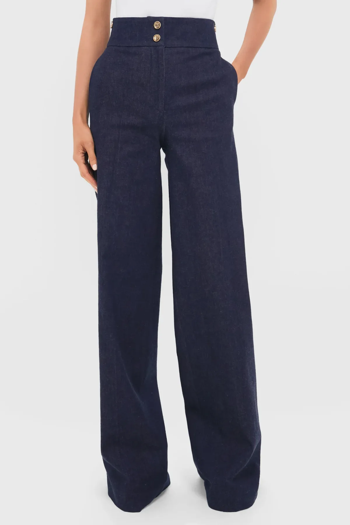 Berry Blue Rudy Pants by Altuzarra