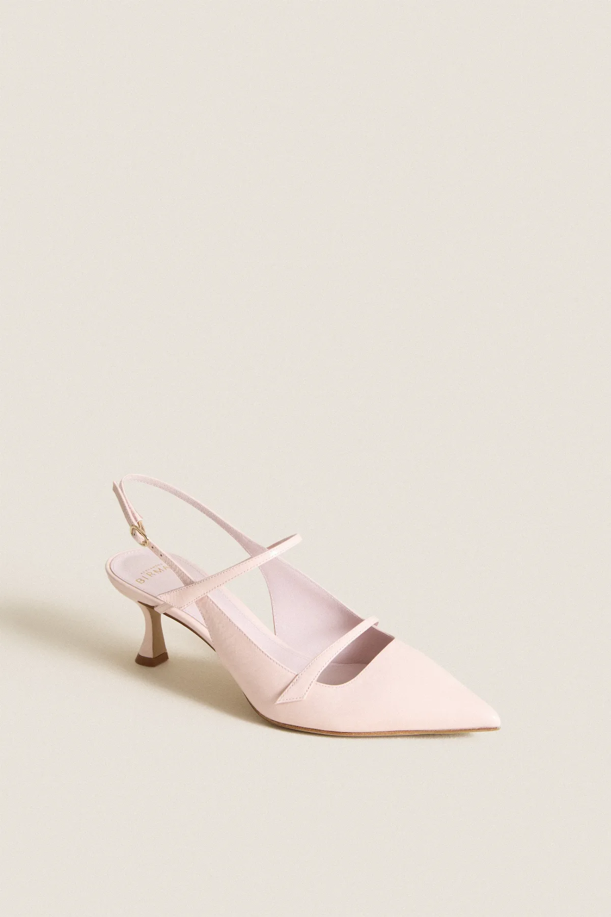 Frost Pink Tita 60 Slingback Heels by Alexandre Birman