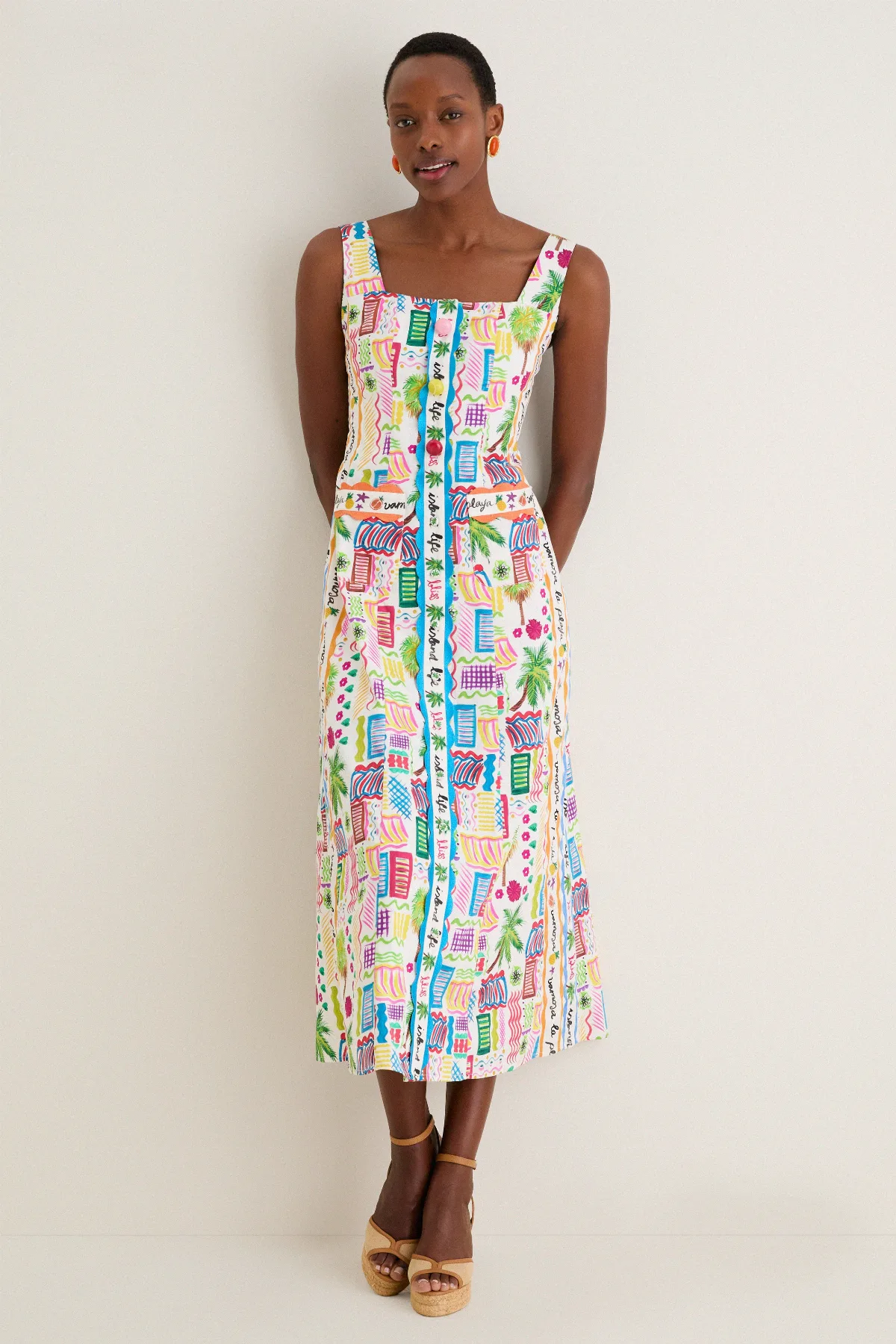 Multi Bunya Dress by CeliaB