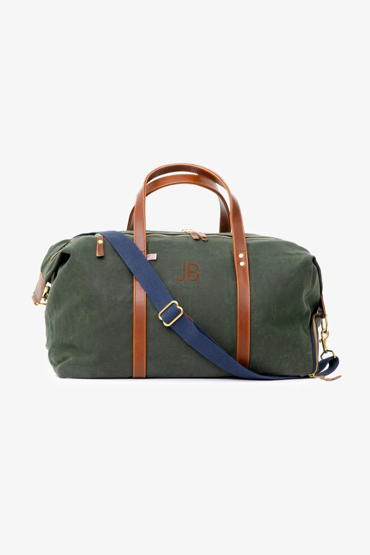 Waxed Canvas Heritage Weekender Duffel by Hudson Sutler