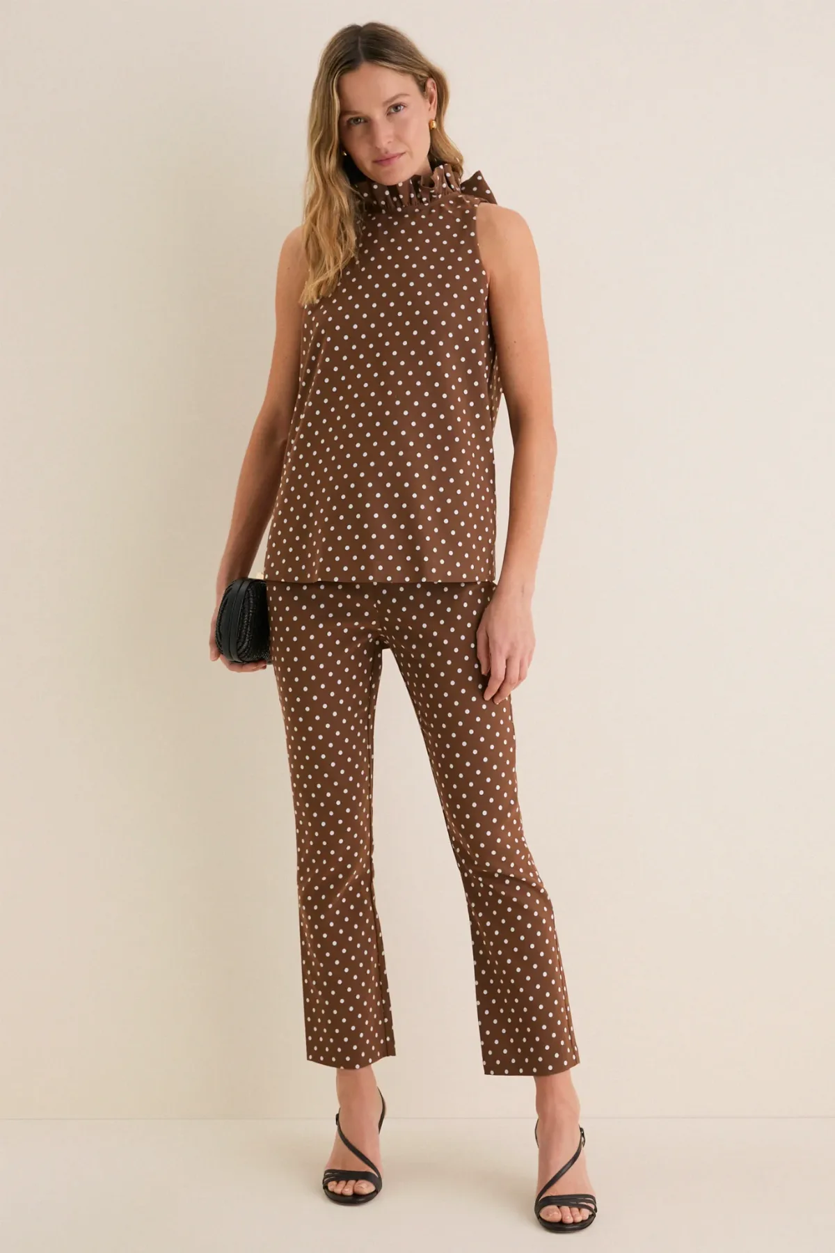 Cocoa Dot Mason Top by Tuckernuck