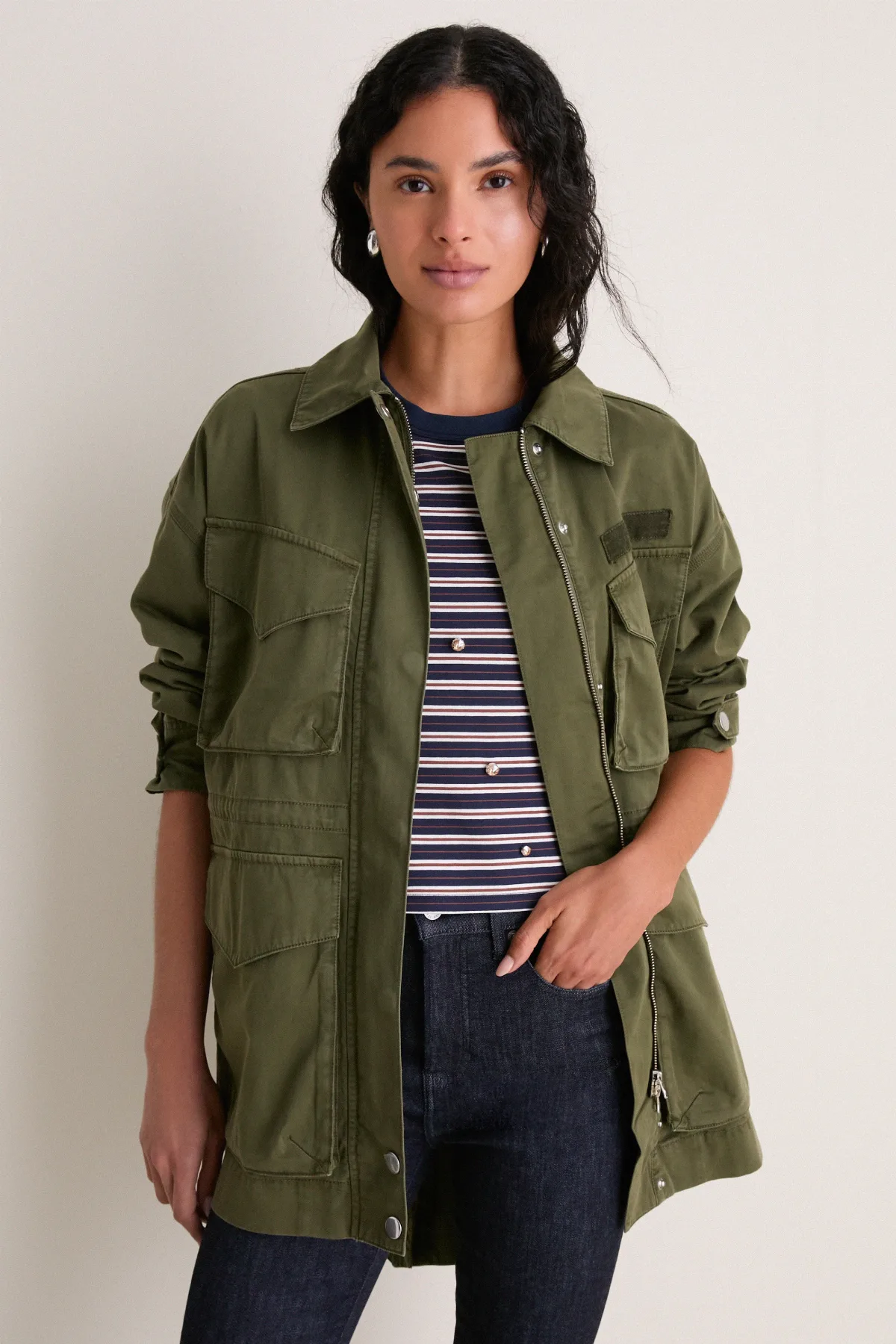 Army Harwin Utility Jacket by Veronica Beard