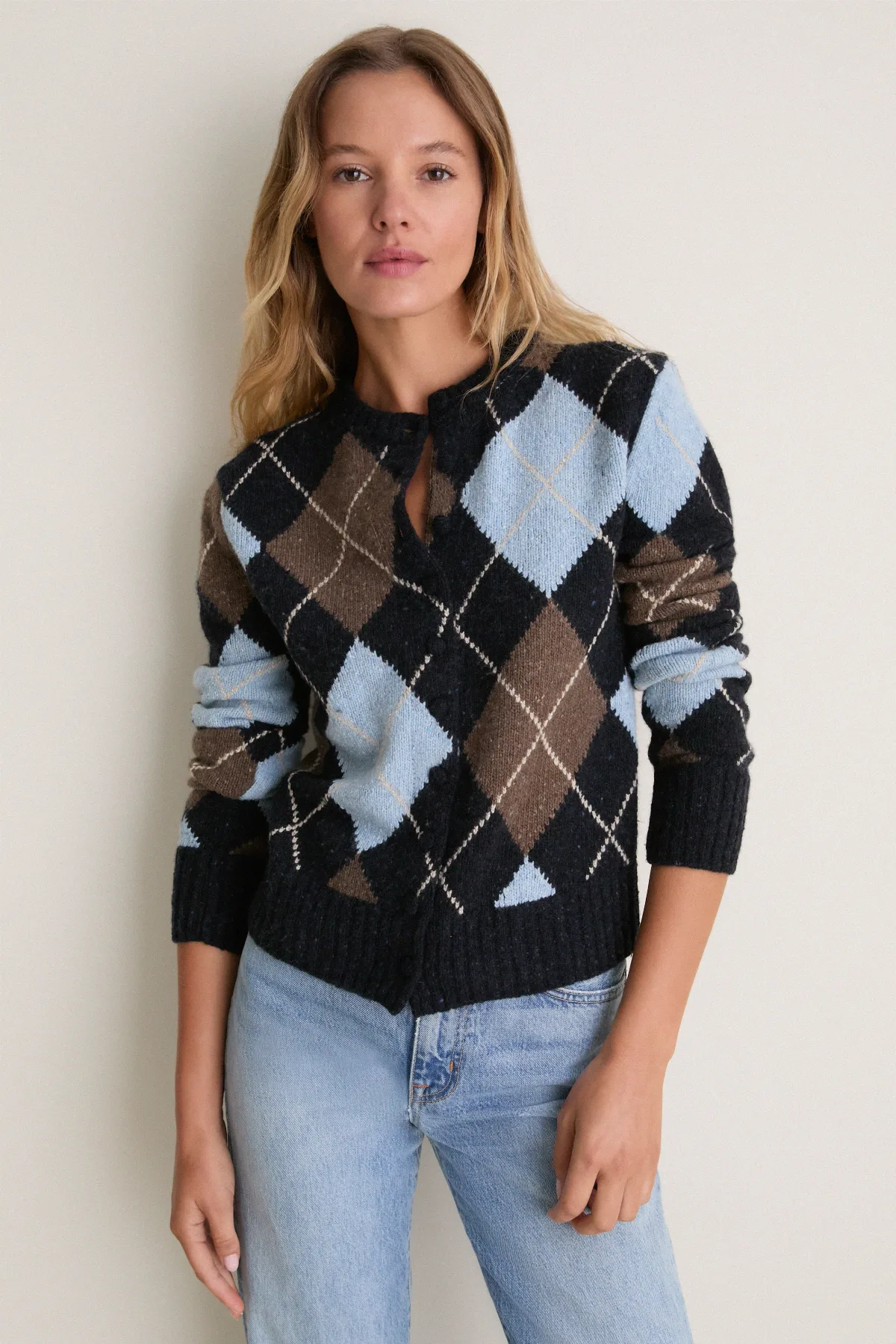 Sky Blue Combo Skyler Cardigan by A.L.C.