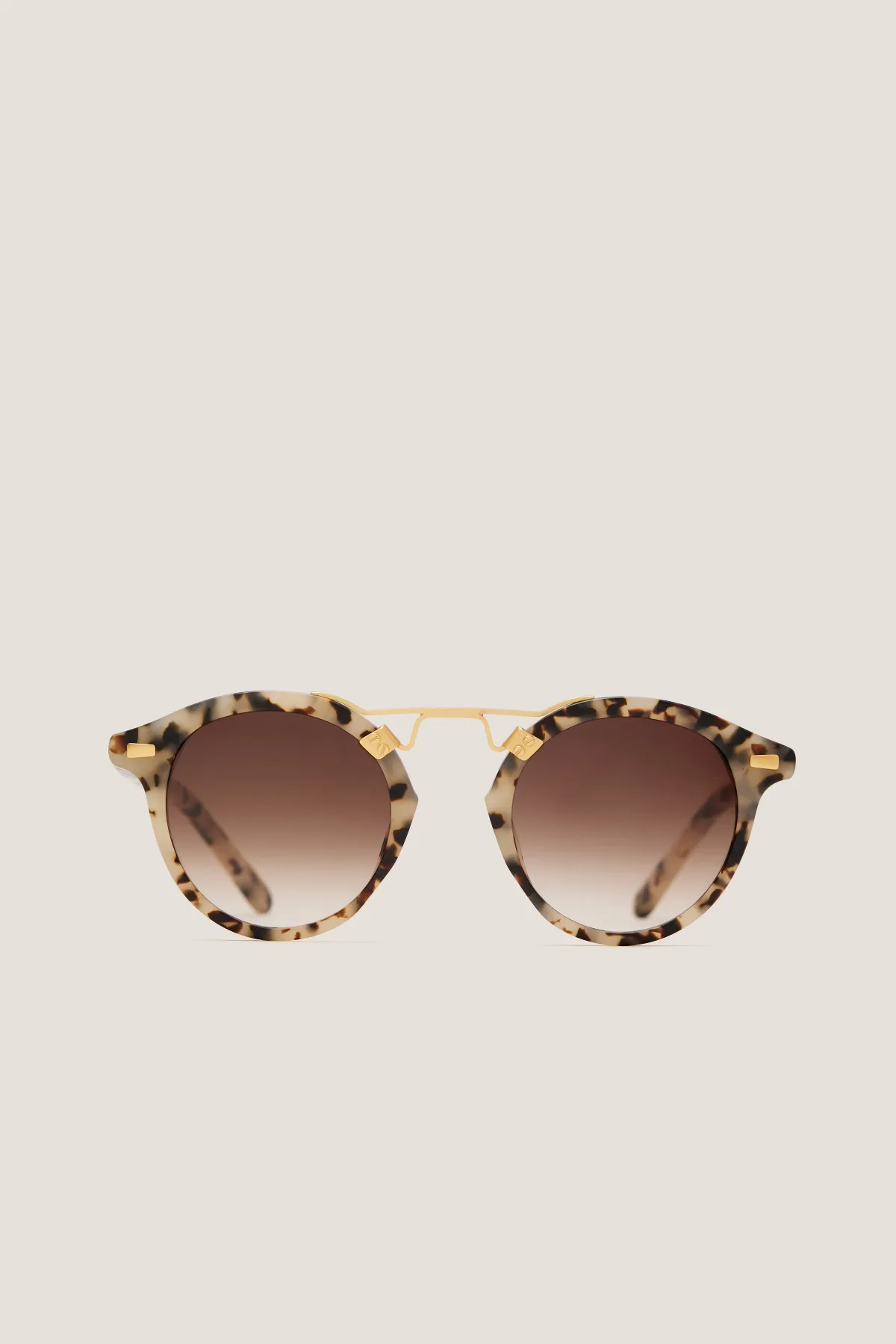Matte Oyster 24K St Louis Sunglasses by KREWE