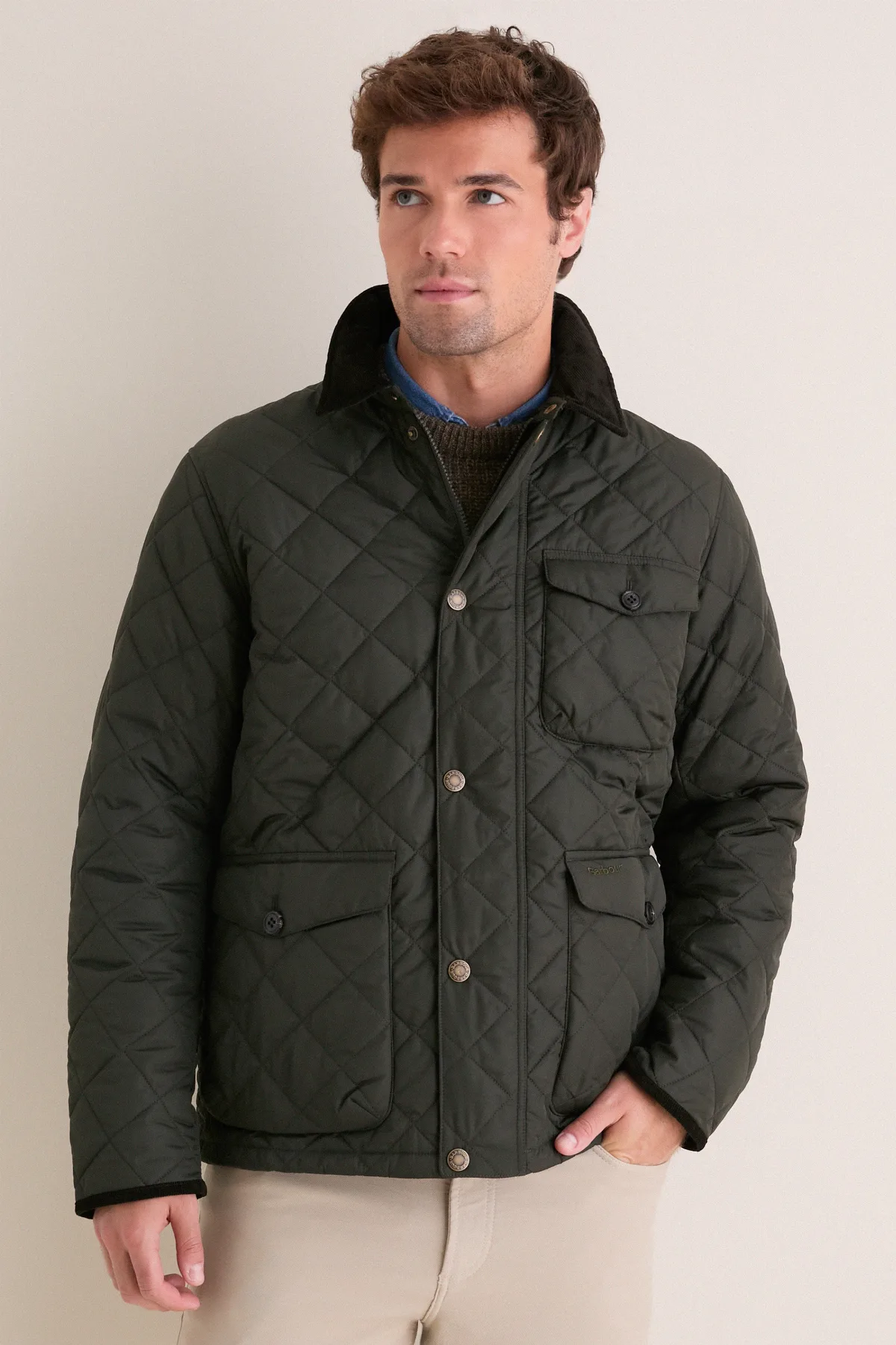 Sage Hornby Quilted Jacket by Barbour