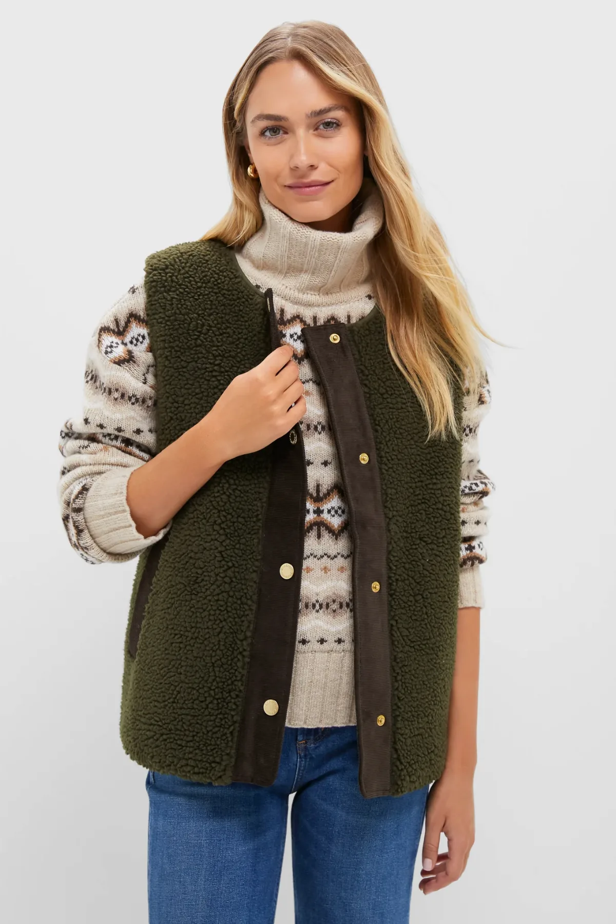 Olive Dulsie Liner by Barbour