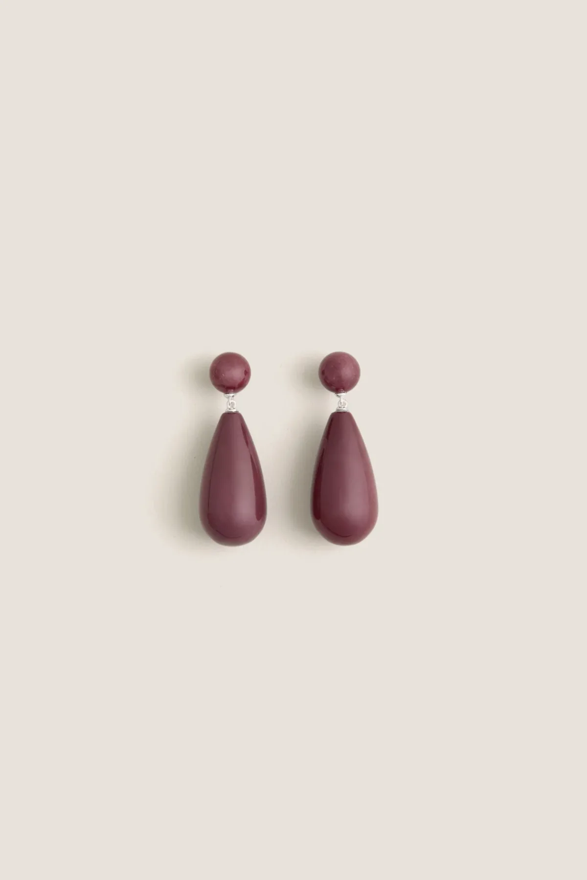 Red Mookiate Lola Earrings by Lie Studio