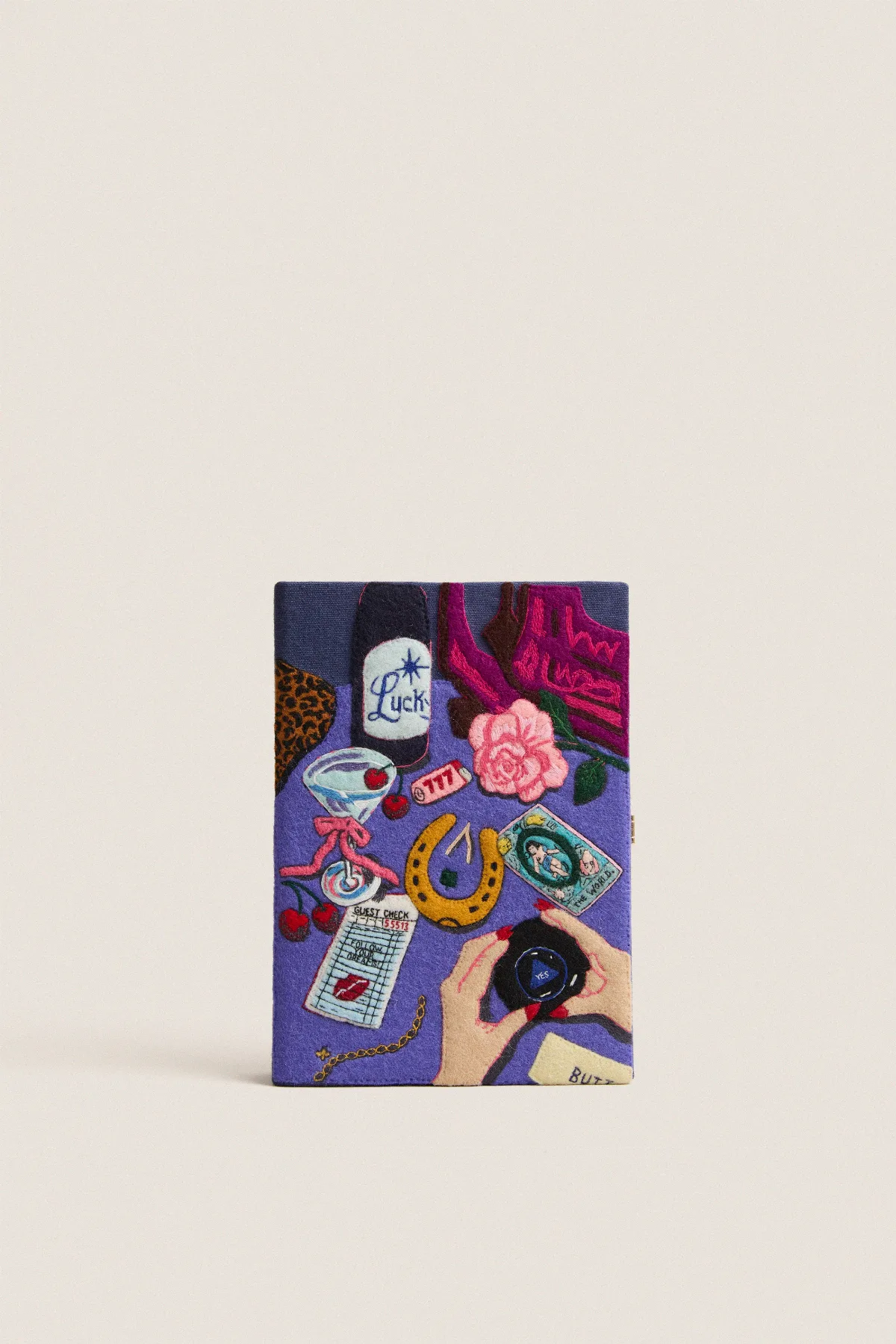 Lucky Book Clutch by Olympia Le-Tan