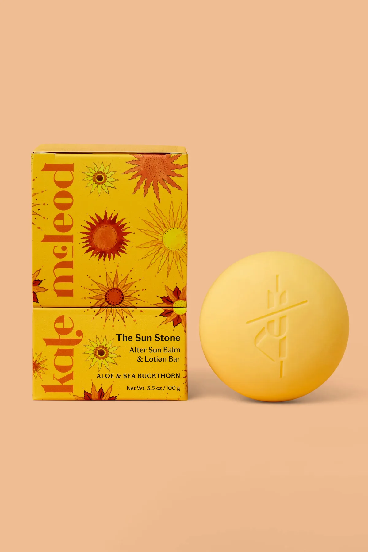 Sun Stone After Sun Balm & Lotion Bar by Kate McLeod