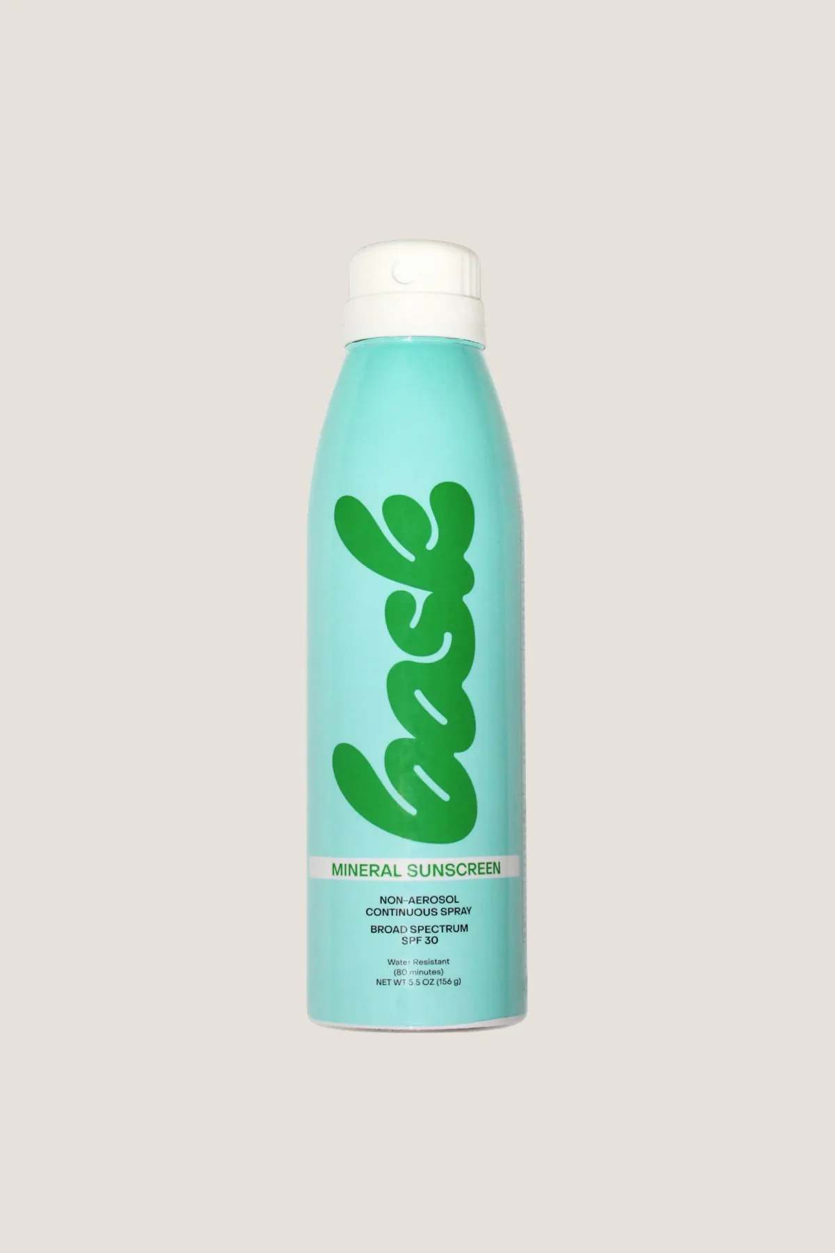 SPF 30 Non-Aerosol Mineral Spray - Fragrance Free by Bask Suncare