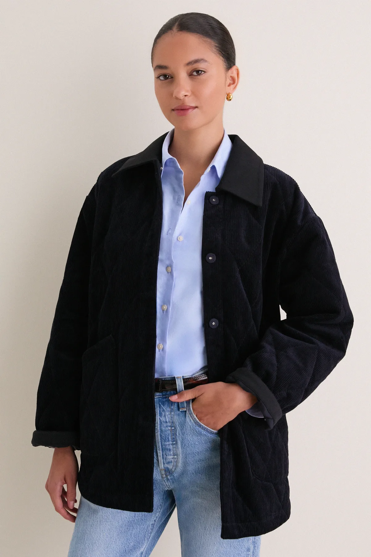 Quilted Corduroy Graham Jacket by Tuckernuck