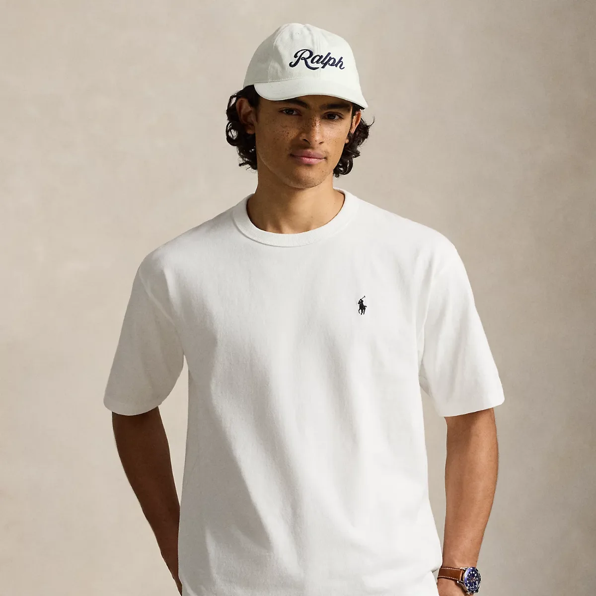 Relaxed Fit Jersey Crewneck T-Shirt by Polo Ralph Lauren