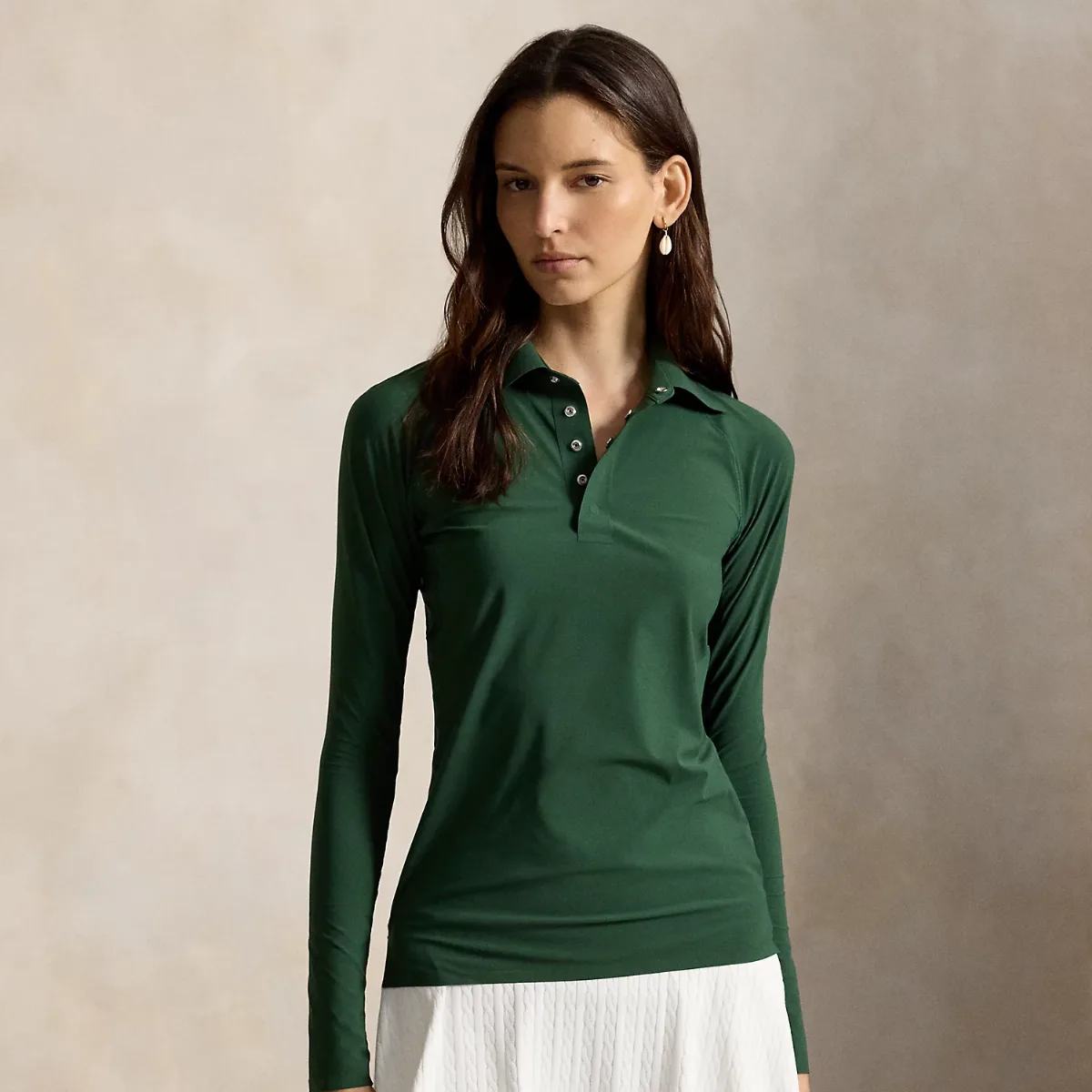 Slim Fit Performance Long-Sleeve Polo by Ralph Lauren RLX