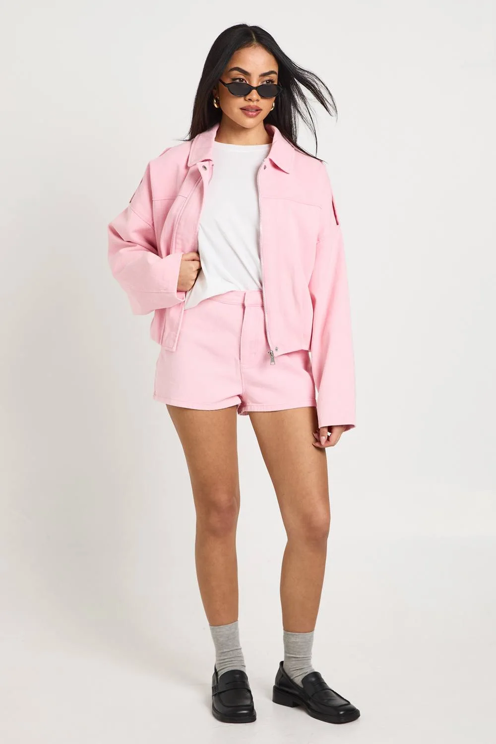 Denim Mini Short