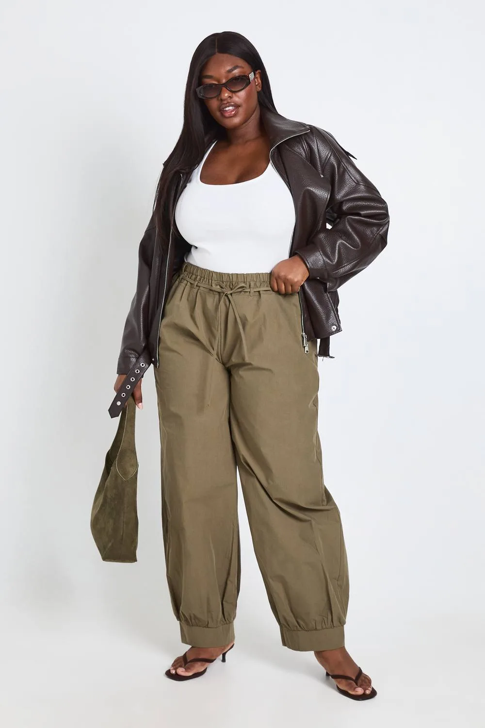 Relaxed Cargo Trouser by boohoo
