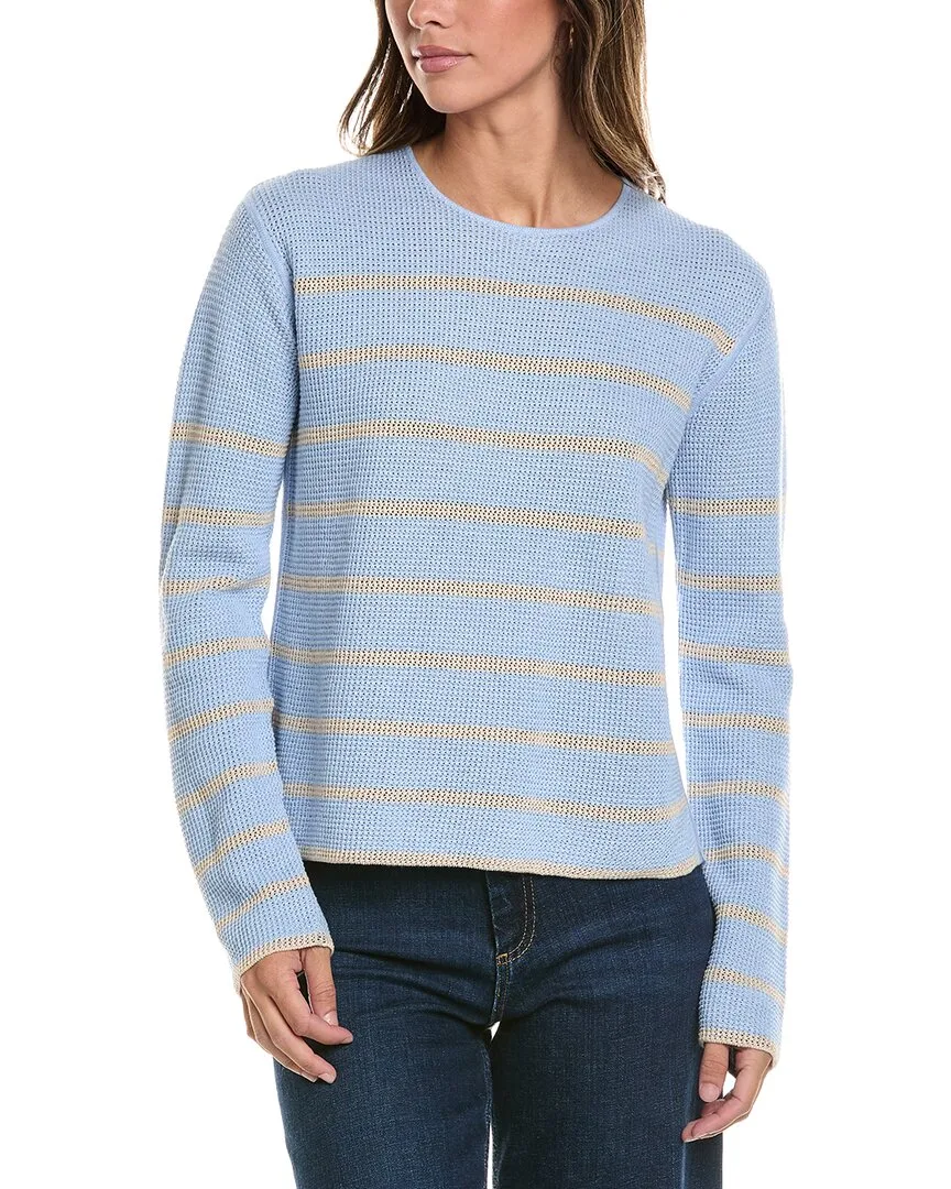Plaited Reversible Cashmere-Blend Sweater by Alashan Cashmere