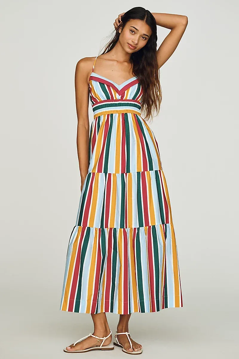 Somerset Tiered Maxi Dress by The Somerset Collection by Anthropologie