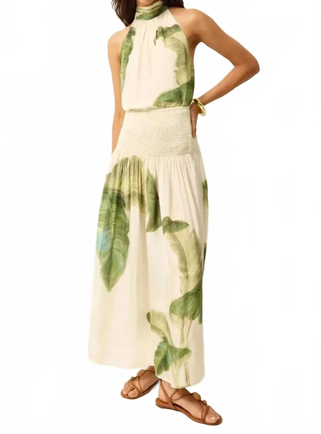 Stacie Maxi Skirt in Beachfront by Marie Oliver