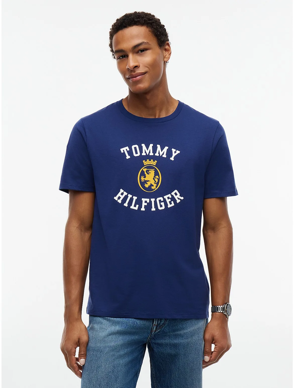 Tommy Crest Logo T-Shirt by Tommy Hilfiger