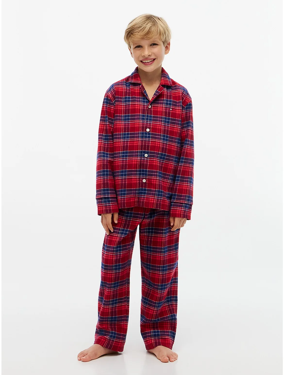 Flannel Shirt & Pant Sleep Set by Tommy Hilfiger