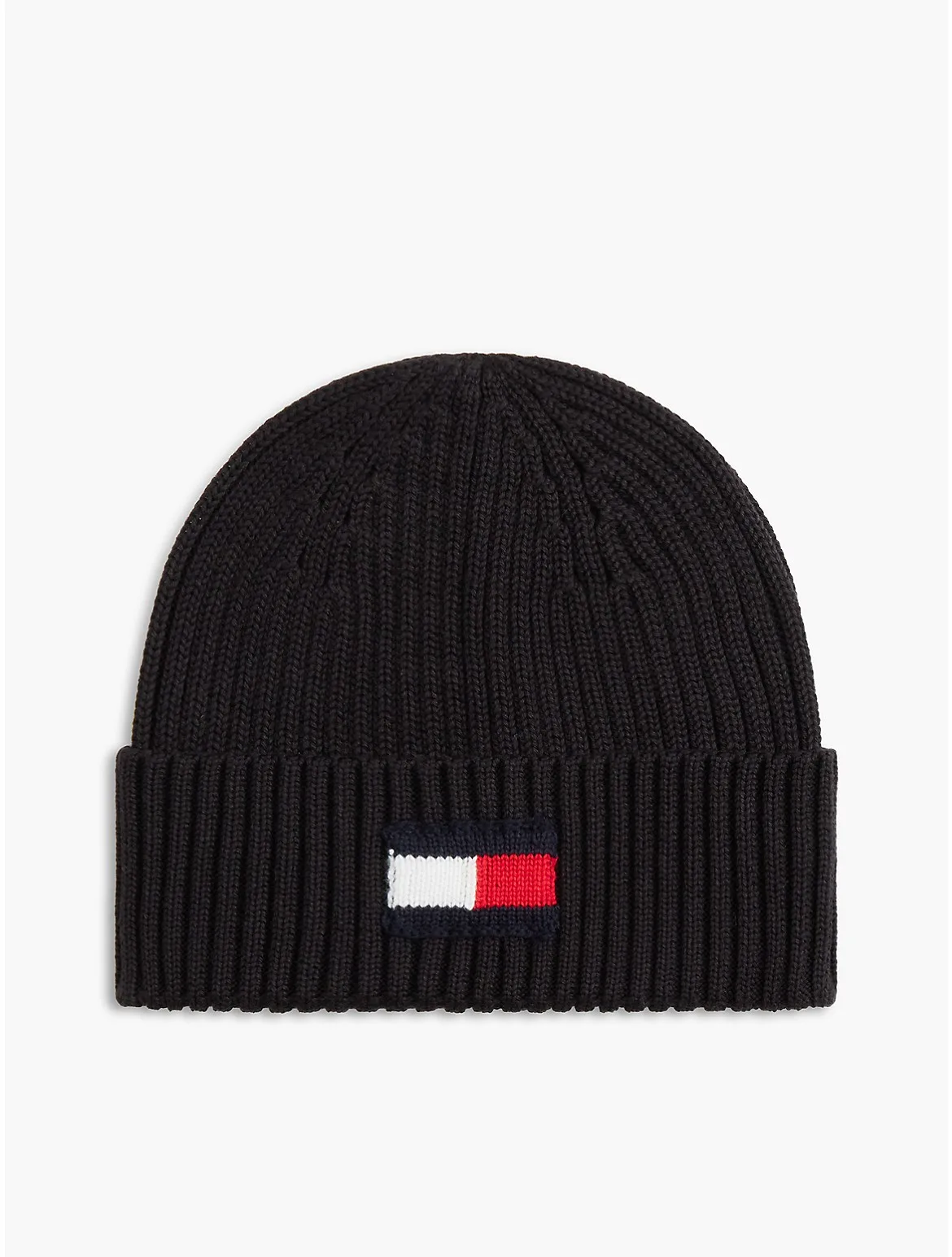 Flag Logo Beanie by Tommy Hilfiger